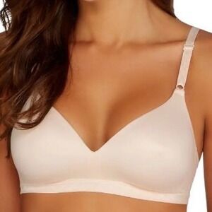 Warner's Cloud 9 Contour Bra Womens 40B Nude Stretch Adjustable Strap Wirefree